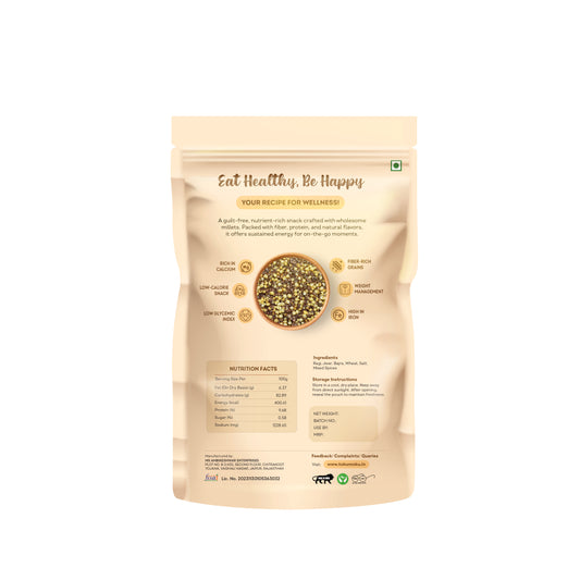 2 Millet and 3 ragi combo pack of 5 (37 gram each)