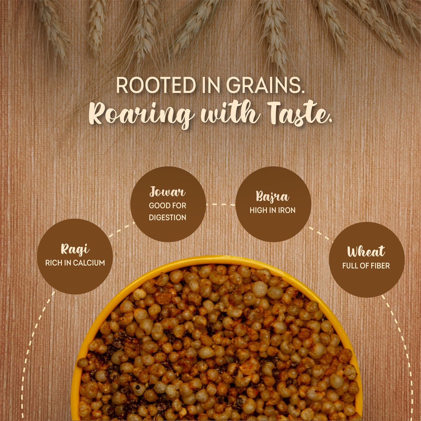 Millet and ragi combo pack of 5 (37 gram each)