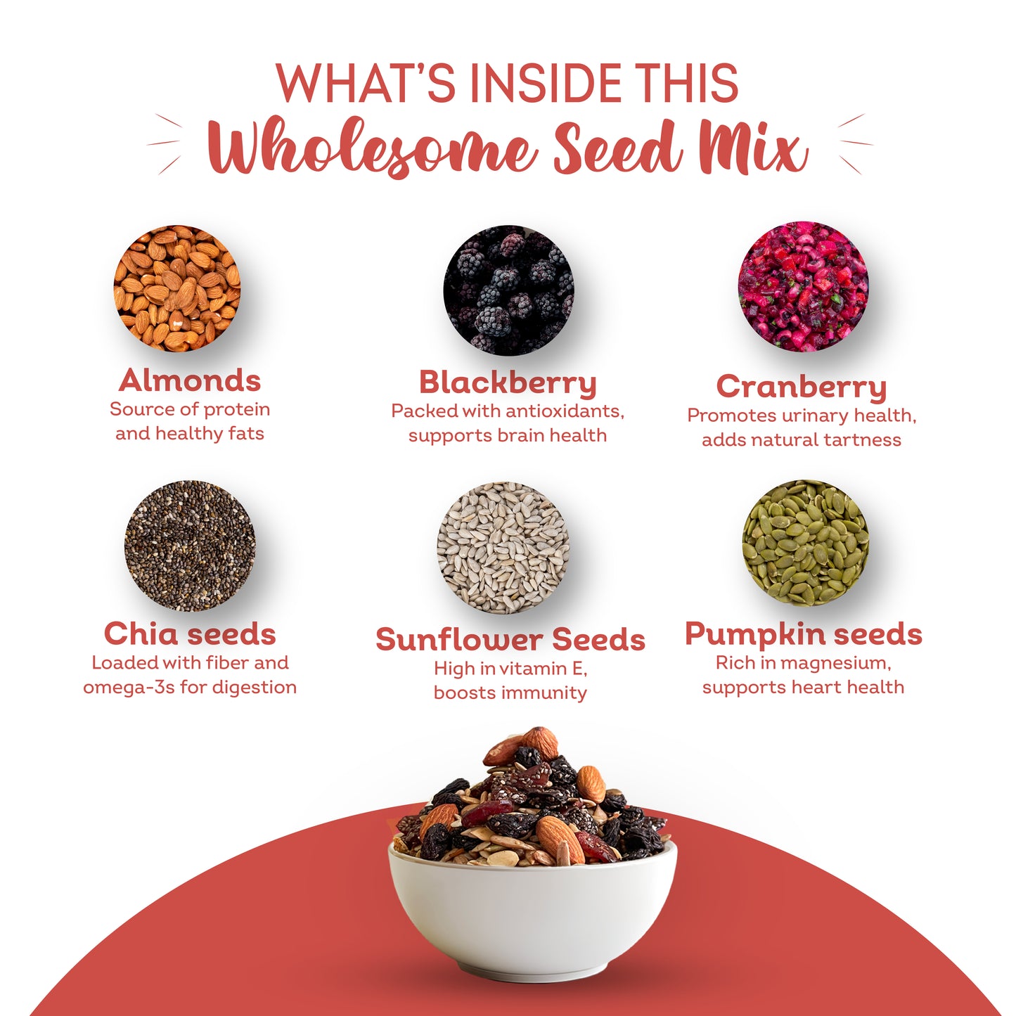 Salty Dry Fruits Mix, Premium Trail Mix | Healthy Mixed Nuts with Dry Fruits | Almonds | Blackberry | Cranberry | Pumpkin Seeds